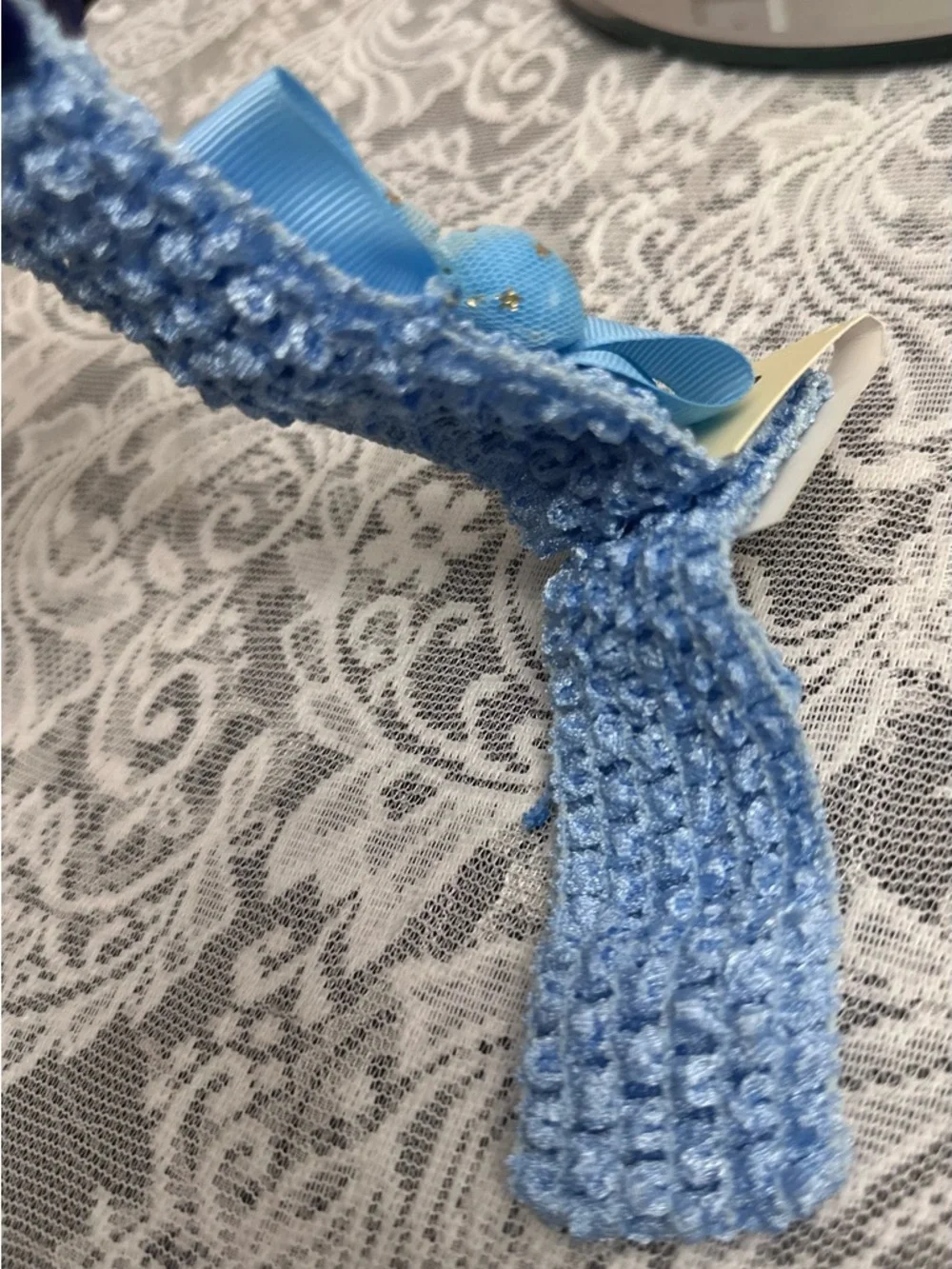 Baby Girl Headbands 👶🎀 4pc Soft Stretch Flower Set Cute